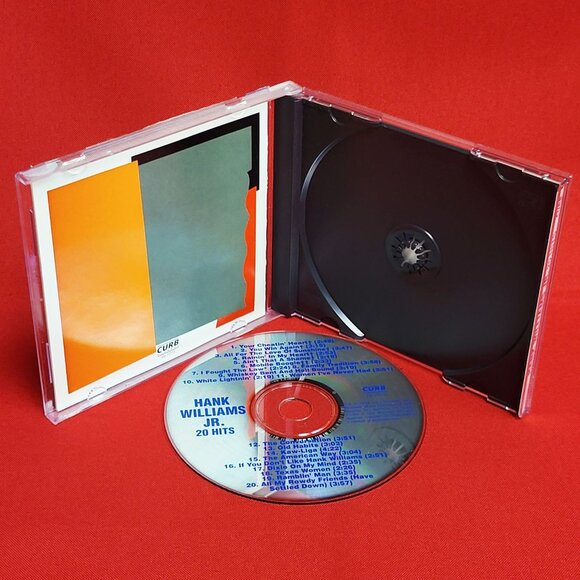 Hank Williams Jr 20 Hits CD 1995 - Picture 6 of 8